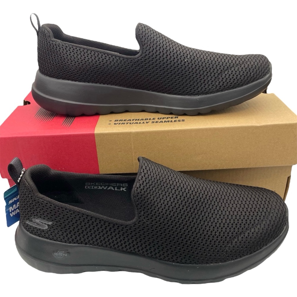 Skechers GoWalk Joy goga mat Gen5 comfy slip-on black sneakers women’s Size 9.5